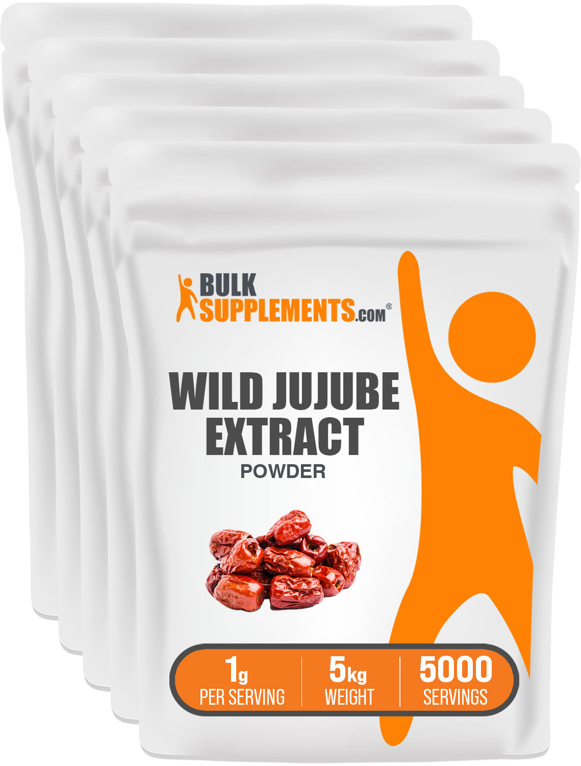 BulkSupplements.com Wild Jujube Extract Powder 5kg bag image