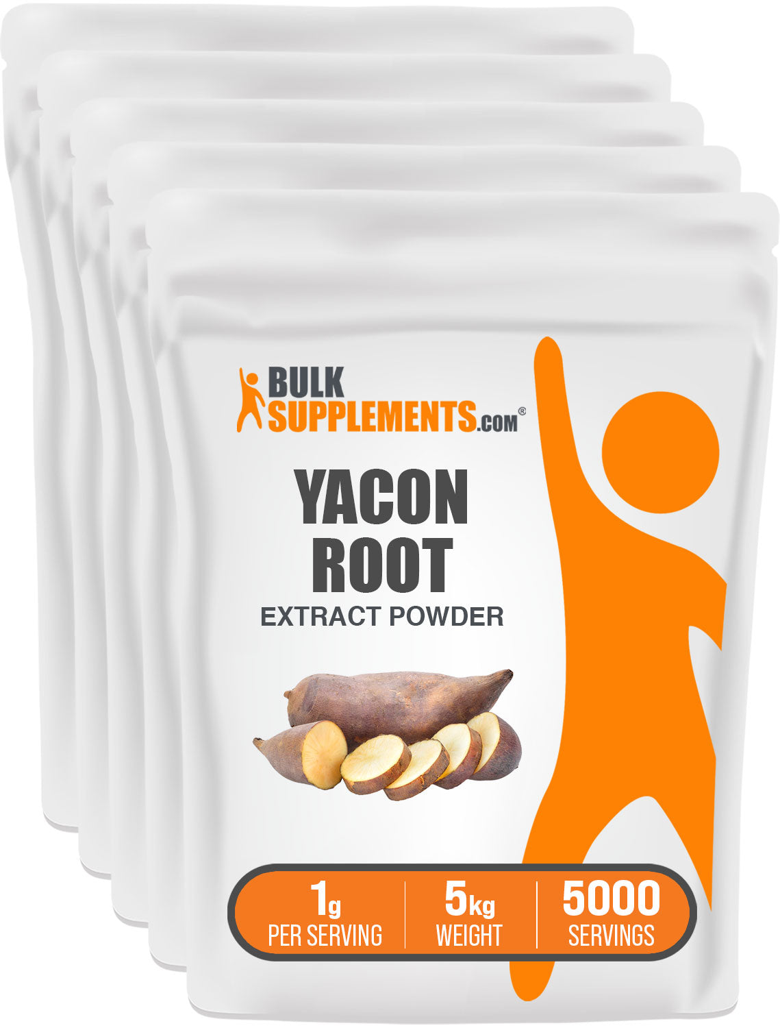 BulkSupplements.com Yacon Root Extract Powder 5kg bag image